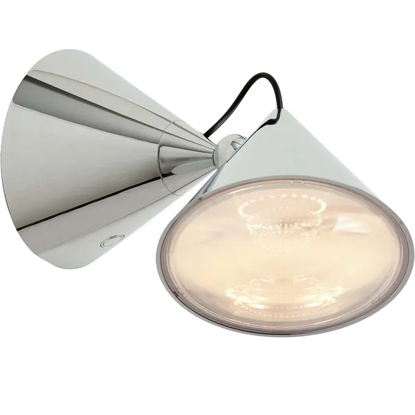 Pose Vegg-/Taklampe Sølv
