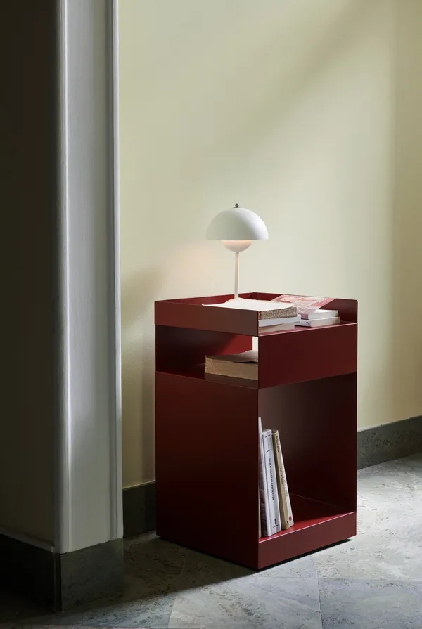 Flowerpot VP9 Bordslampa Portabel Matt White