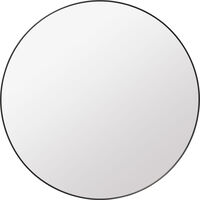 Väggspegel 110 cm Polerad Mässing