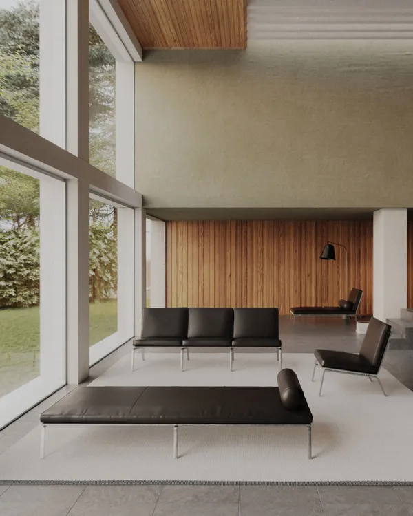 Man 2-Seater Sofa Anthracite