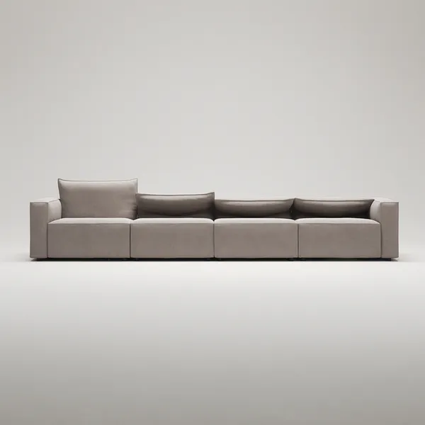 Moore 4-Seter Sofa Sandshell Beige