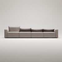 Moore 4-Seter Sofa Sandshell Beige