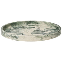 Mist Tarjotin Ø30 cm Emerald Luonnonvalkoinen