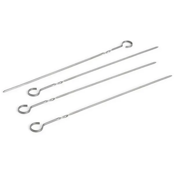 Outdoor Market BBQ Skewer Set of 4 Stainless Steel