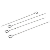 Outdoor Market BBQ Skewer Set of 4 Stainless Steel