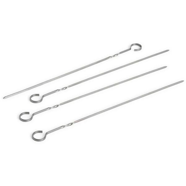 Outdoor Market BBQ Skewer Set of 4 Stainless Steel