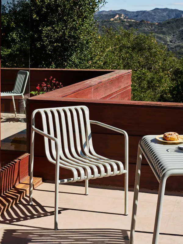 Palissade Dining Lenestol Sky Grey
