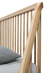 Spindle Sängstomme Teak 160x200 cm