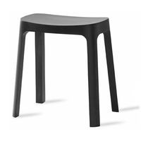 Crofton Taburet 45 cm Sort