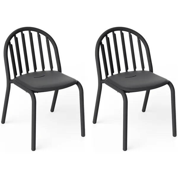 Fred's Stol 2-pack Antracit