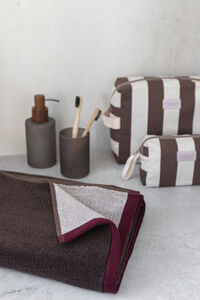 Soft Gästhandduk 40x55 cm 2-pack Brun / Sand