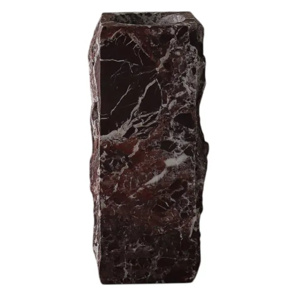 Edge Vase Medium Rosso Levanto