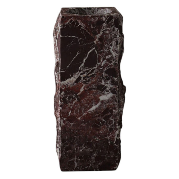 Edge Vase Medium Rosso Levanto