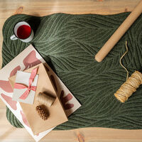 Twine Dörrmatta 60x85 cm Grön