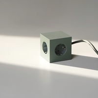 Square 1 Forlængerledning med USB-C / Magnet 18 m Egegrøn