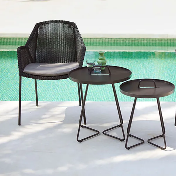 On The Move Side Table Large Black