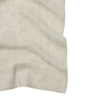 Hemstitched Linen Bedspread 280x280 cm