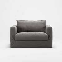 Le Grand Air Nou Love Seat-Sohva Puuvilla Harmaa