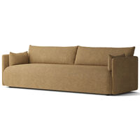 Offset 3-personers Sofa Bouclé 06 Guld