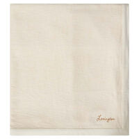 Herringbone Sengeteppe 260x240 cm Lys Beige