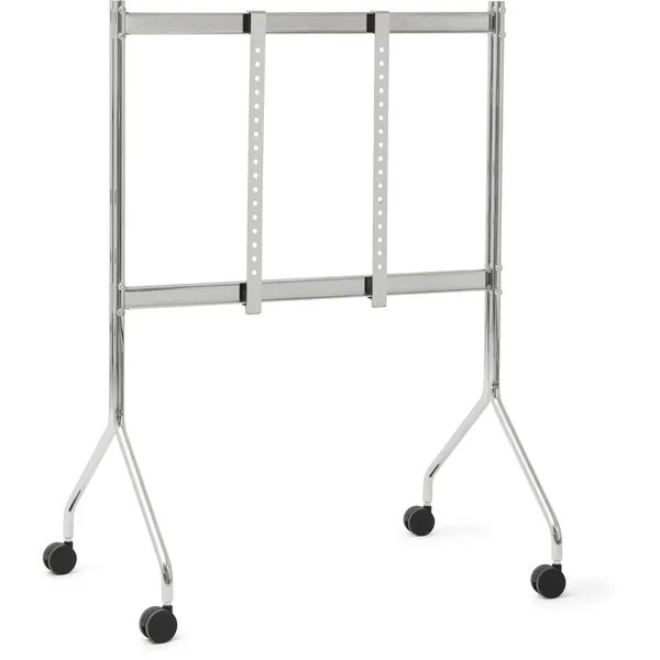Moon Rollin' Tv Stand Chrome