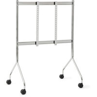 Moon Rollin' Tv Stand Chrome