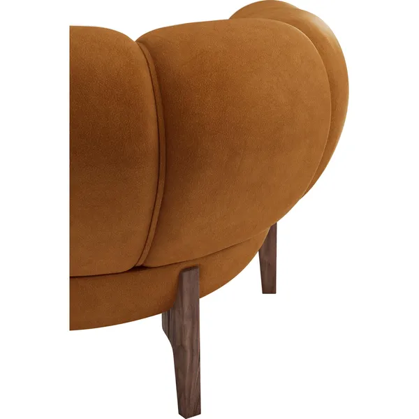 Croissant 3-Personers Sofa Valnød/Chamois 1708