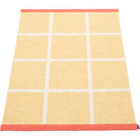 Criss Pop Muovimatto 70x100 cm Misty Mint / Vanilla / Leaf