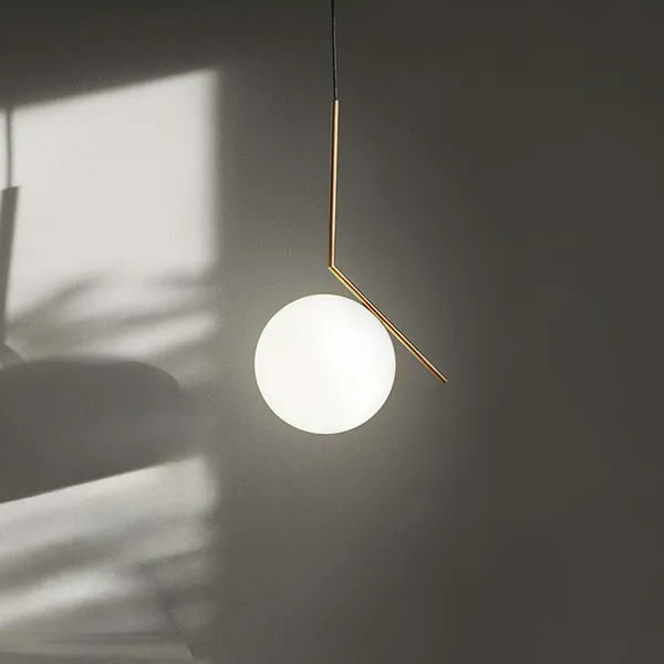 IC Lights S2 Pendel Børstet Messing