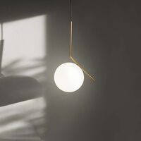IC Lights S2 Pendel Børstet Messing