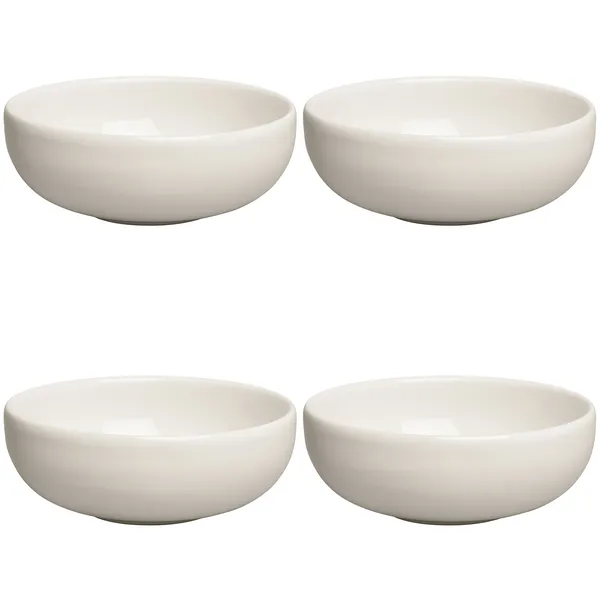 BON Lille Skål 12 cm 4-pak Ivory