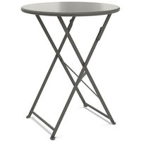 Flower Sammenleggbart Bord Ø60 cm Mud Grey