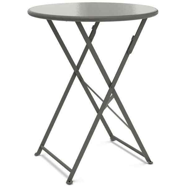 Flower Foldbart Bord Ø60 cm Mud Grey