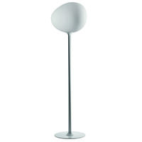Gregg Media Floor Lamp E27 Graphite/White