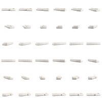 Grand 5-Sitssoffa schäslong Höger Bouclétyg Steam White