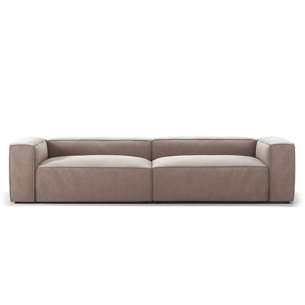 Grand 4-Sitssoffa Sammet Dusk Beige