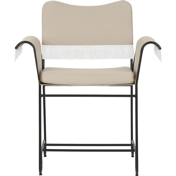 Tropique Matstol Med Fransar Classic Black / Leslie 12