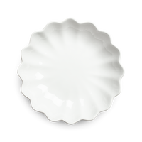 Oyster Skål 24 cm Hvit