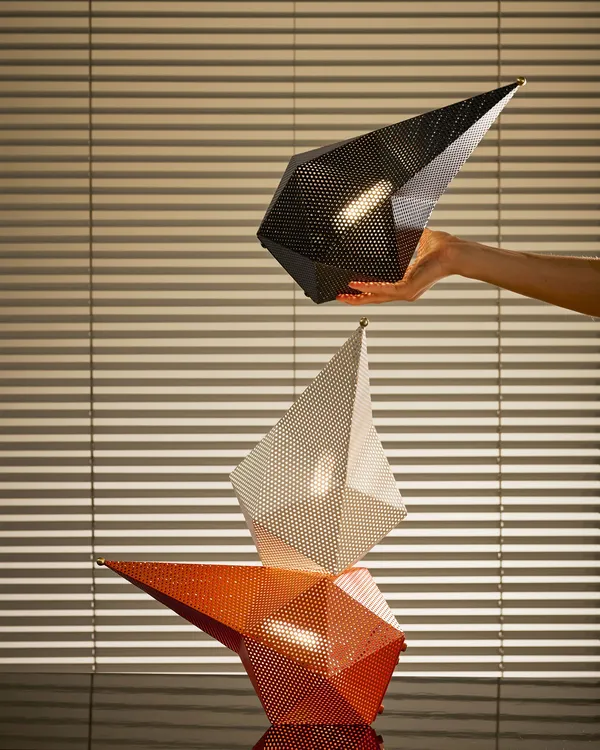 Bagdad Transportabel Lampe Orange
