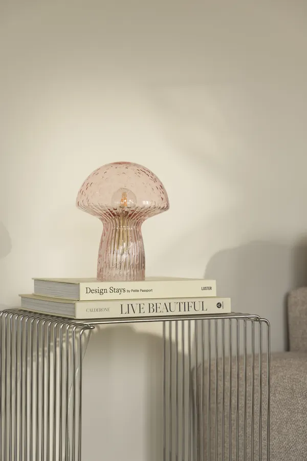 Fungo Bordlampe Special Edition 16 cm Rosa