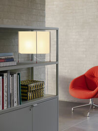 Paper Cube Bordslampa Vit