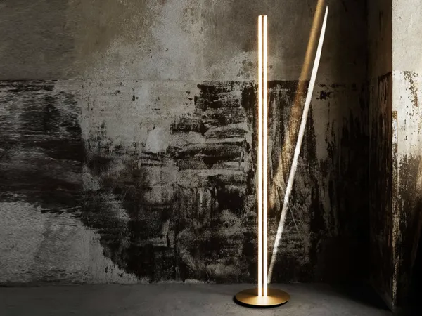 Coordinates F Gulvlampe Anodized Champagne
