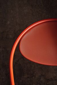 Copacabana Loungestol Oransje / Leslie Stripe 040