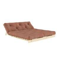 Roots 160 Sovesofa Med Madras Raw / Clay Brown