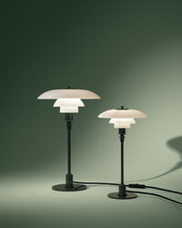 PH 2/1 Bordslampa Glossy Deep Green