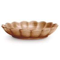 Oyster Skål 24 cm Cinnamon