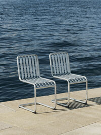 Palissade Cantilever Chair Hot galvanised steel