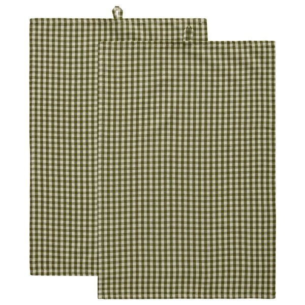 Oliva Kjøkkenhåndkle 50x70 cm 2-pk Oliven