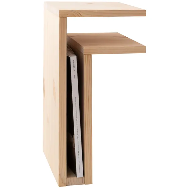 F-Shelf Væghylde Højre Fyrretræ