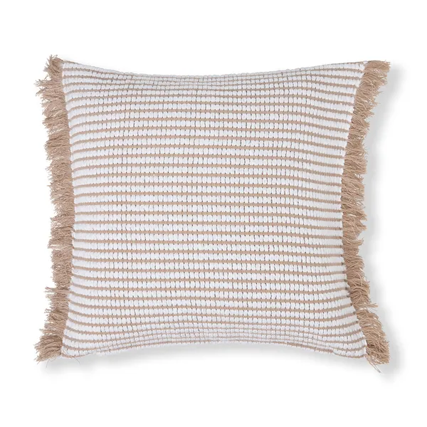 Kuddfodral Vit / Beige